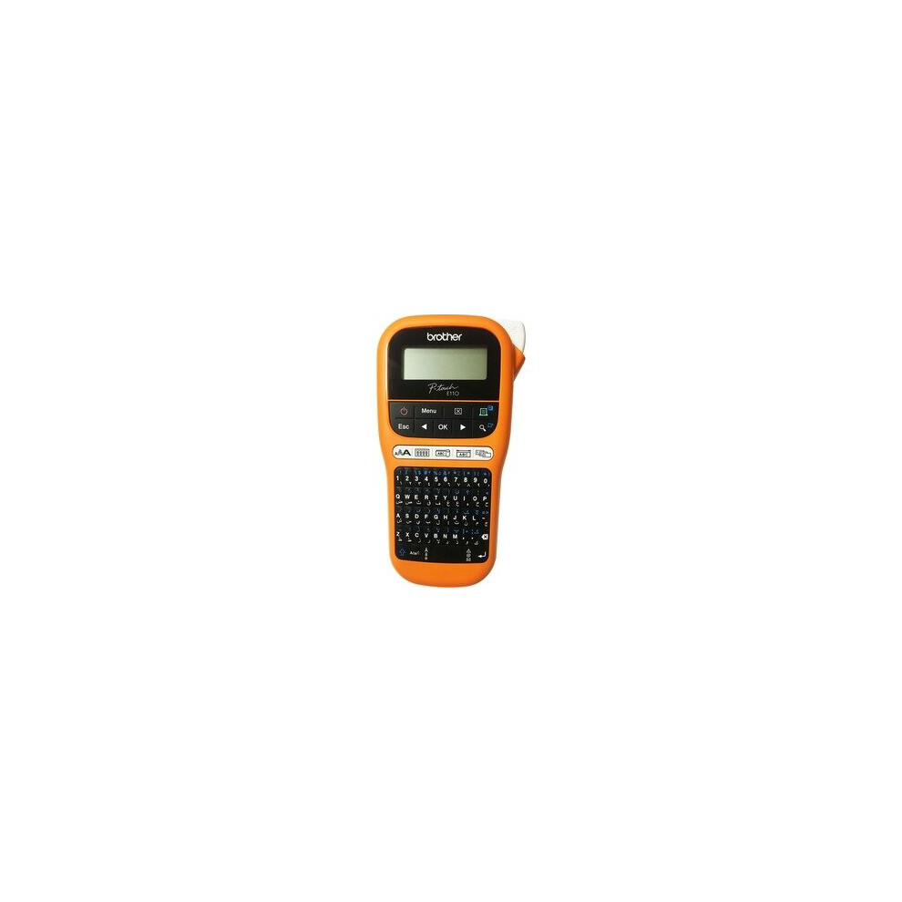 Brother P-touch PT-E110VP Electronic Label Maker - Thermal Transfer -