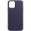 Apple Apple Leather Case with MagSafe for iPhone 12 Pro Max - Deep Violet - MJYT3ZM/A 1