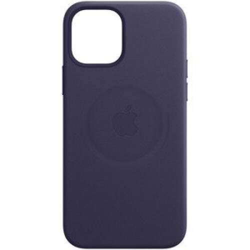 Apple Apple Leather Case with MagSafe for iPhone 12 Pro Max - Deep Violet - MJYT3ZM/A