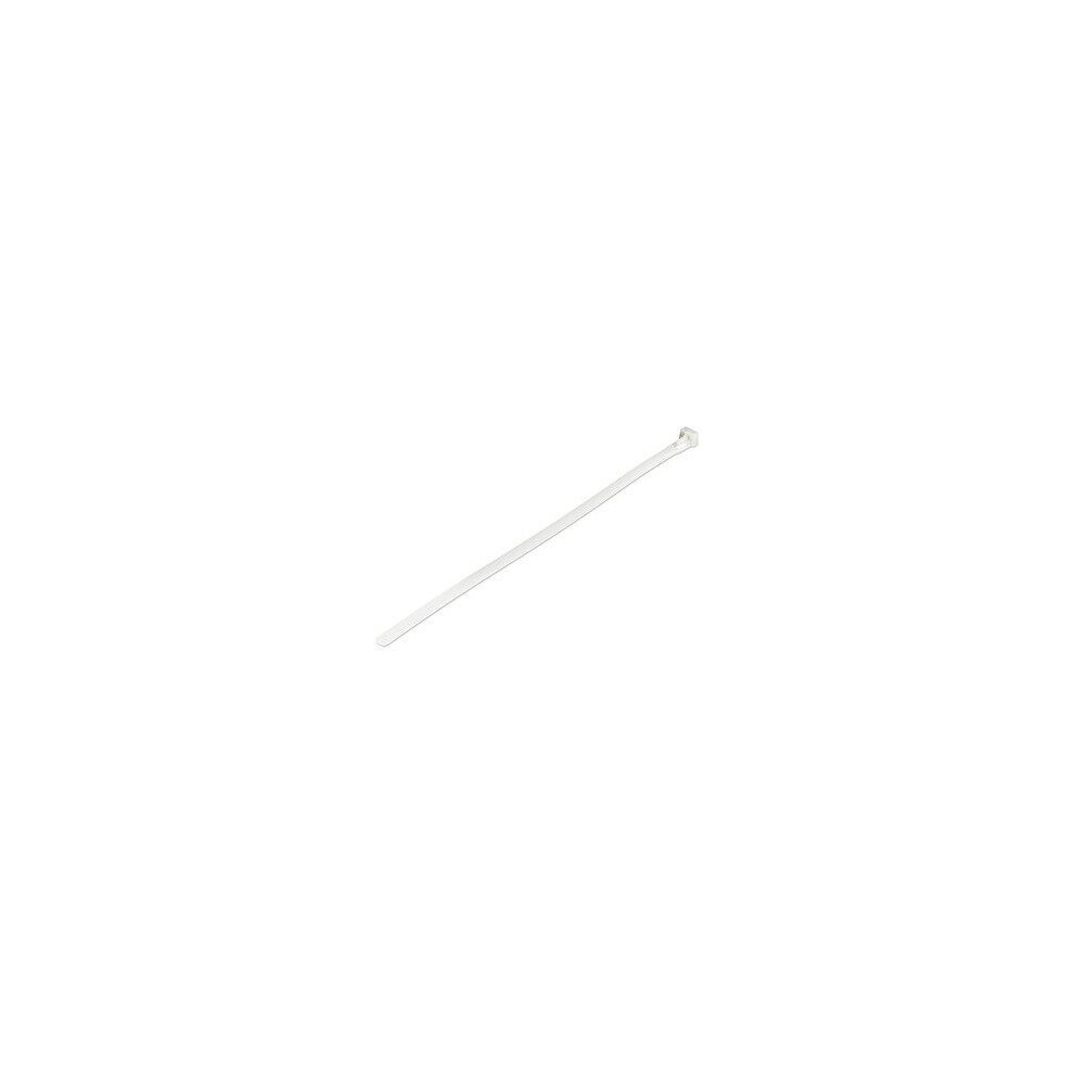 Startech.com 10Inch (25Cm) Reusable Cable Ties, 2-1/2Inch (65Mm) Dia. White