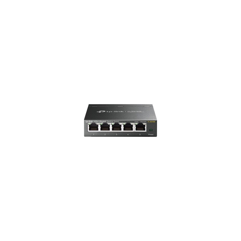 TP-Link TL-SG105S 5 Ports Ethernet Switch - 2 Layer Supported - Twiste