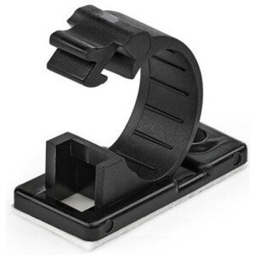 StarTech.com 100 Paquete de Abrazaderas de Cable Autoadhesivas Pequeñas