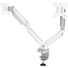 Kaksiosainen näyttöteline Fellowes - Platinum Series - Valkoinen - Kallistettava - Näytöille 32"-65"