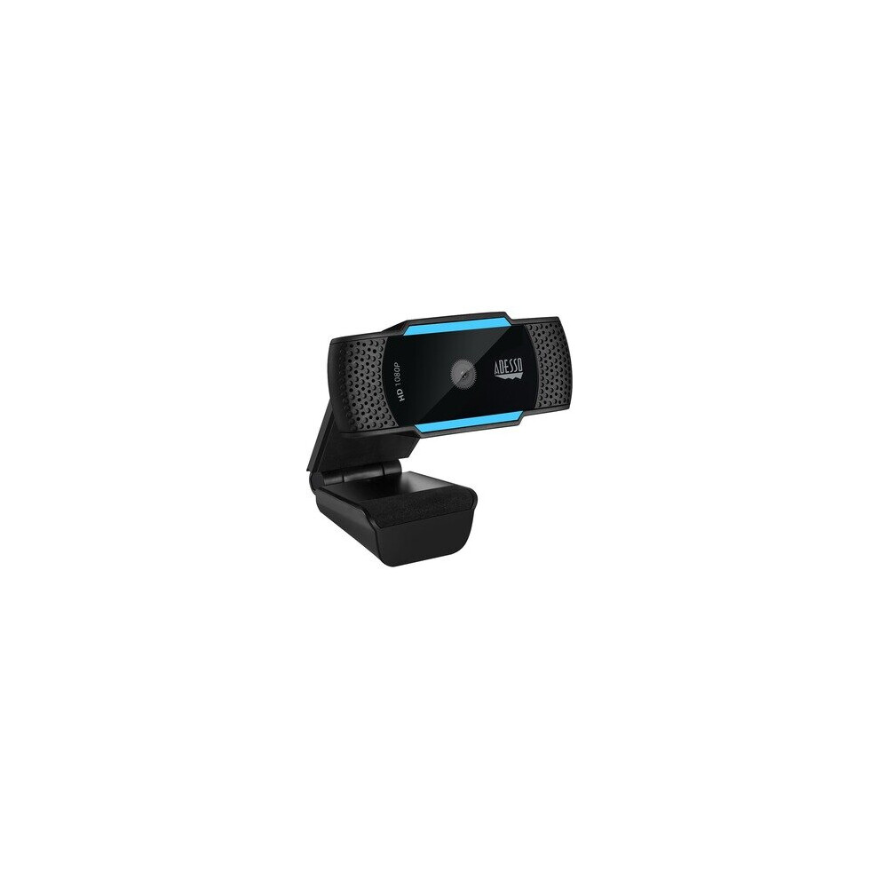 Adesso Cybertrack Cybertrack H5 Webcam - 2.1 Megapixel - 30 Fps - Blac Black/Blue 783750010740