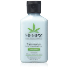 Hempz Natural Triple Moisture Herbal Whipped Body Creme with 100% Pure Hemp Seed Oil for 24-Hour Hydration - Moisturizing Vegan Skin Lotion with Yangu