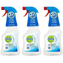 Dettol Antibacterial Surface Cleaner 500ml Spray Pack of 3 - 047643 x 3