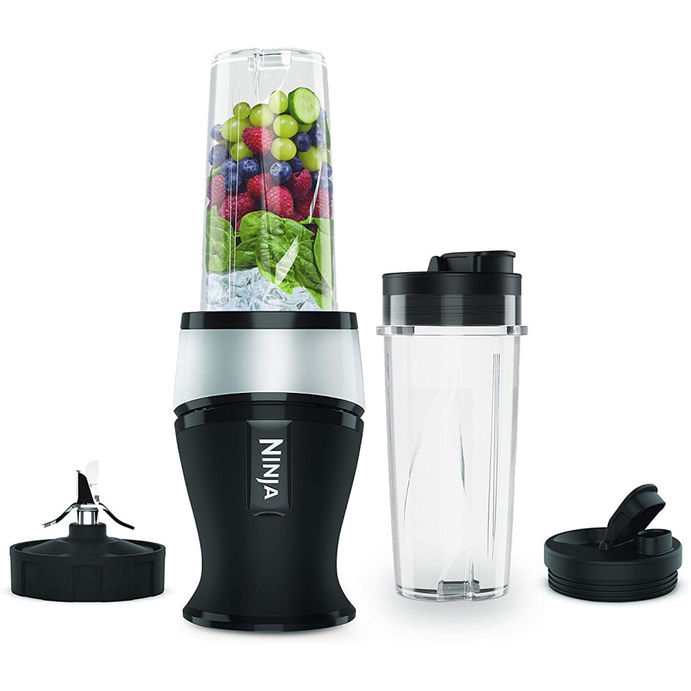 Ninja Nutri Slim Blender and Smoothie Maker [QB3001UKS], 700 W, Silver