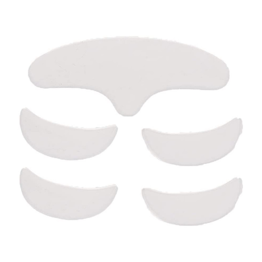 Oia Patches, 5pcs Reusable Washable Anti Wrinkle Silicone Patch Oia Skin Patches Forehead Eye Face Anti Aging Patch Frownies Facial Patches