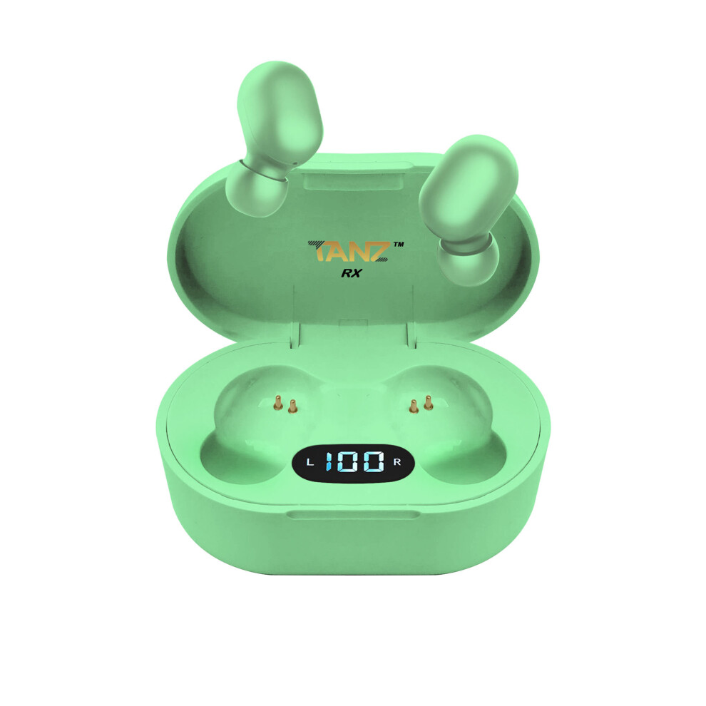 (Green) Bluetooth Earphones Earbuds Tws Wireless Headphones - Tanz Rx Green 5060867470151