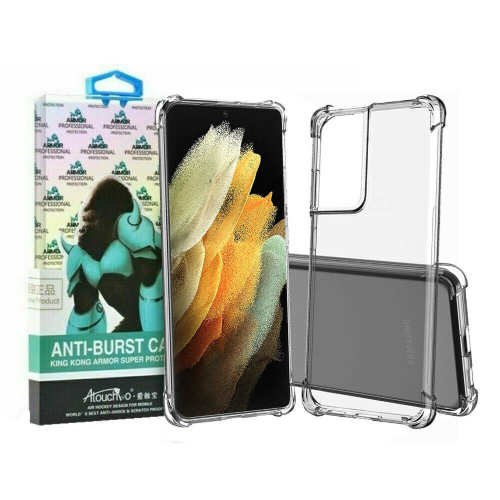 For Samsung Galaxy S21 5G Case Hard Tpu Gel Shockproof Cover By Atouchbo Clear 304063158488