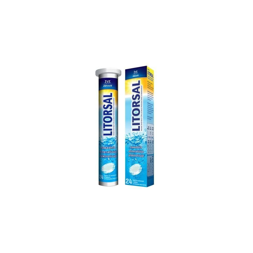 New Natur Product Zdrovit Zdrovit Litorsal 24 Effervescent Tablets