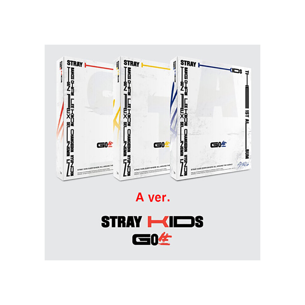 STRAY KIDS [GO living] A ver.+B ver. +C ver. Official Sealed Album