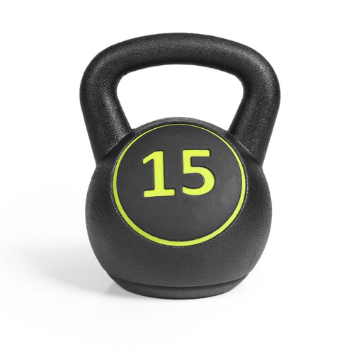 3PCS Kettlebell Set Kettlebells Weight+Rack Stand 2