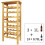 Dripex (7-tier 27 bottles) Dripex Bamboo Wine Rack Storage Free Standing Display Shelves 6