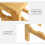 Dripex (7-tier 27 bottles) Dripex Bamboo Wine Rack Storage Free Standing Display Shelves 4