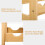 Dripex (7-tier 27 bottles) Dripex Bamboo Wine Rack Storage Free Standing Display Shelves 7