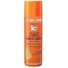 IC Fantasia Hair Polisher Carrot Growth Moisturizing Sheen Spray 14 oz