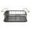 Tower Tower Scandi T847009GRY Dishrack with Wooden Handle, Grey 1