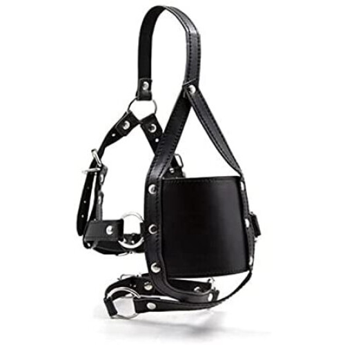 Ball Gag With Veil Muzzle, Restraining & Bondage