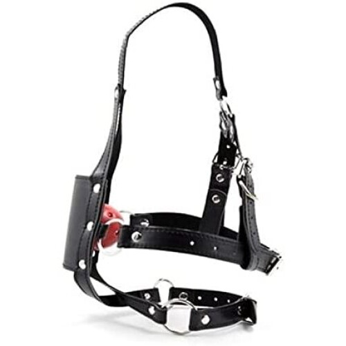 Ball Gag With Veil Muzzle, Restraining & Bondage 1