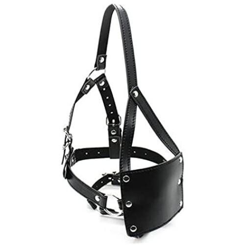 Ball Gag With Veil Muzzle, Restraining & Bondage 2
