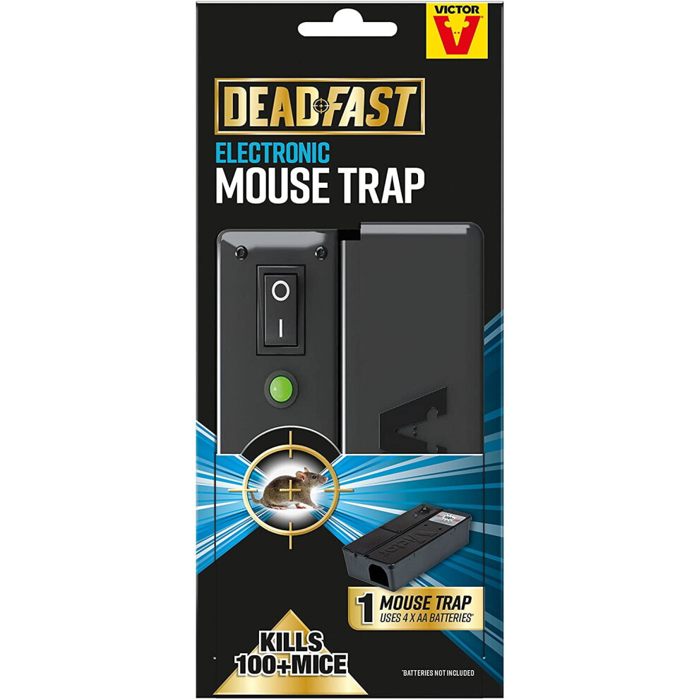 Deadfast Electronic Mouse Trap Quick Humane Rodent Mice Pest Control