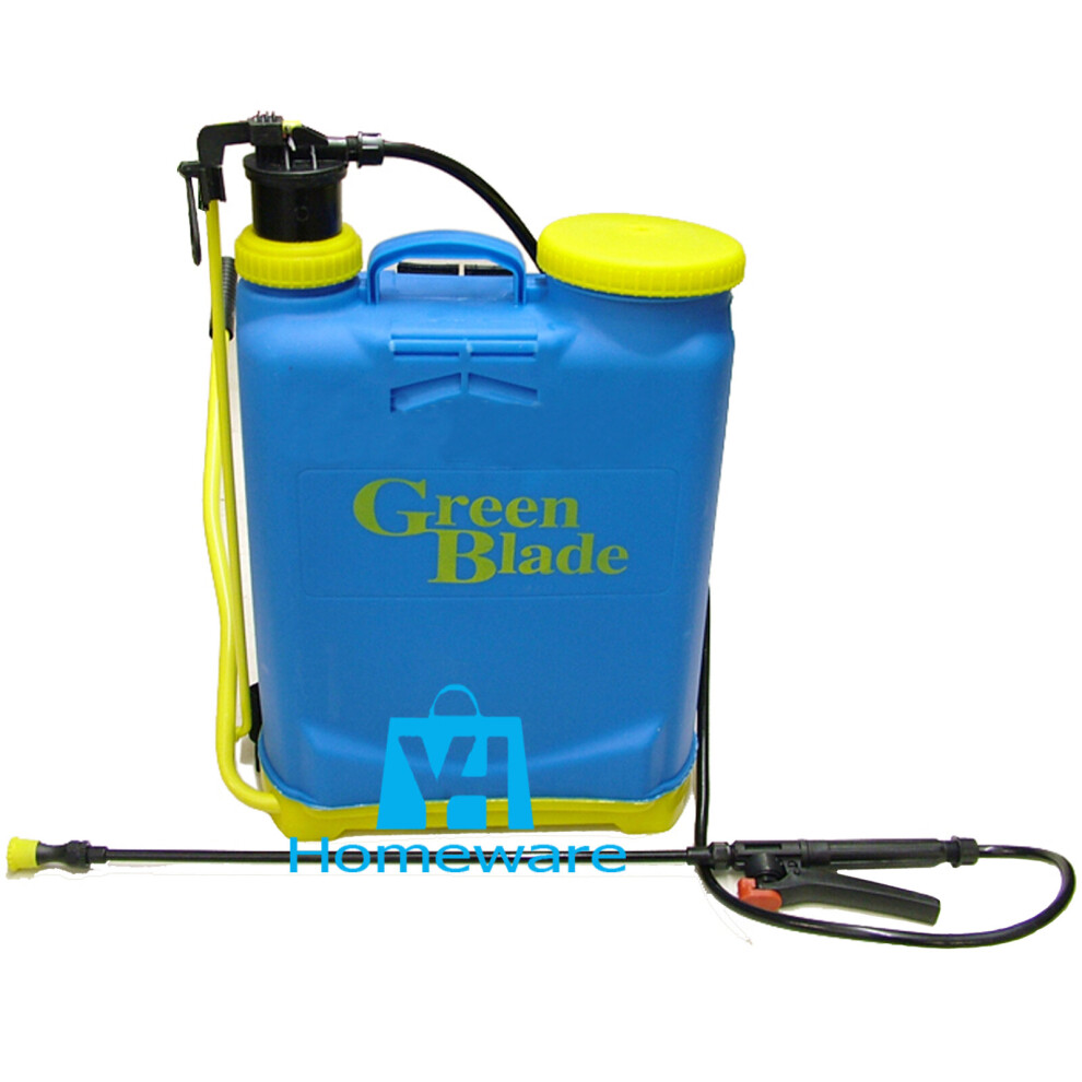 Parkland 20L Garden Pressure Sprayer Knapsack Weed Crop Pest Killer Pump Spray