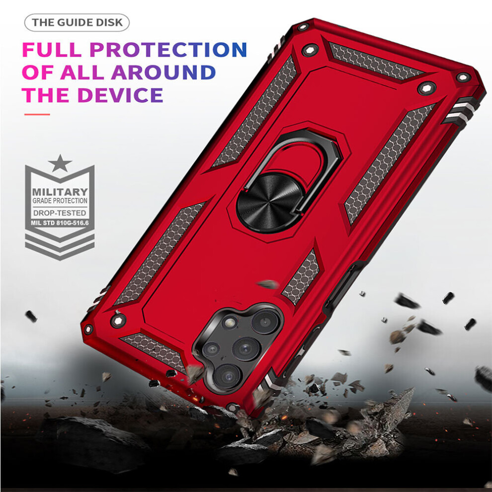 red--samsung-galaxy-a52-5g-hybrid-dual-layer-armour-case-with-magnetic-ring-stand