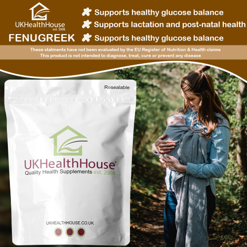 Fenugreek 1000mg x 90 Tablets - High Strength Herbal Supplement 1