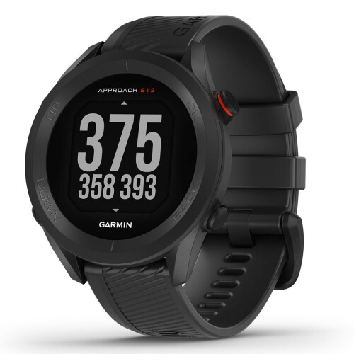Garmin Orologio Gps da golf Garmin Approach S12 / Nero 1