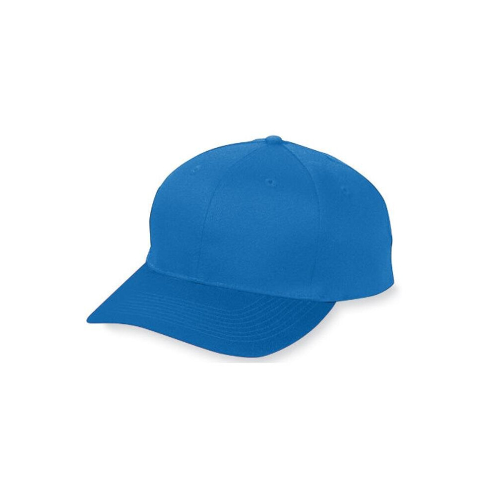 Augusta 6206A Youth Six Panel Cotton Twill Low Profile Cap - Royal Blue, All-image-OPC-P7HVGX7-NEW