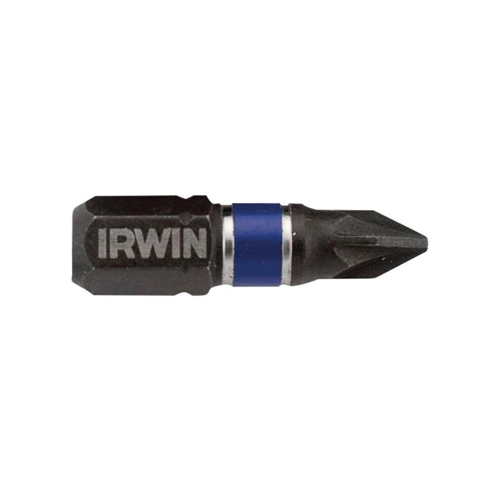 Irwin Impact Pro Performance Screwdriver Bits Pz3 25Mm (Pack 2) Iw6061411 5054905252540