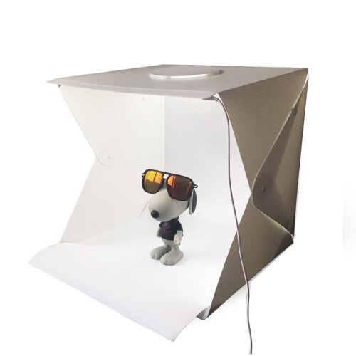 40cm Portable Studio 2 LED Folding Mini Mini Studio Set High Bright Soft Light Box