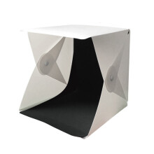 Adjustable Brightness Dual LED Lamp Beads Small Portable Studio 6-Color Version Mini Light Box
