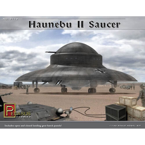 Pegasus Hobbies Haunebu II Saucer - 1:144