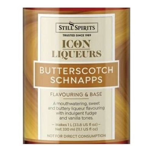 Still Spirits Butterscotch Schnapps Icon Top Up Liqueur Kit 2