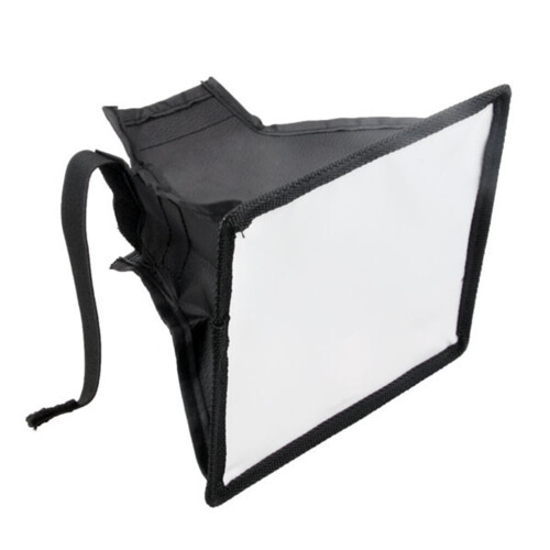 Universal Portable Flash Diffuser Softbox 15 x 17cm for Camera Speedlight 2