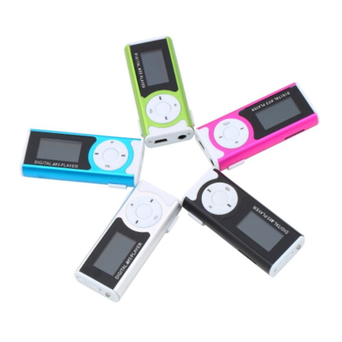 Mini USB Clip MP3 Media Player LCD Screen Support 16GB TF LED Light 1