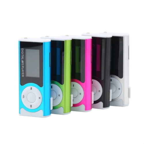 Mini USB Clip MP3 Media Player LCD Screen Support 16GB TF LED Light 2