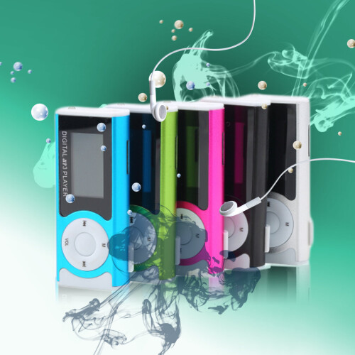 Mini USB Clip MP3 Media Player LCD Screen Support 16GB TF LED Light 1