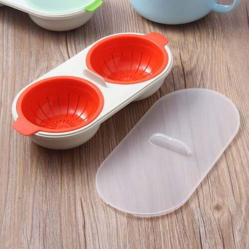 Kitchen Steamed Egg Bowl Microwave Oven Egg Poacher Cook Pods Egg Tool Baking 1