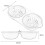 Kitchen Steamed Egg Bowl Microwave Oven Egg Poacher Cook Pods Egg Tool Baking 4