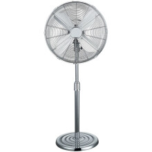 Challenge 16 Inch Pedestal Fan - Chrome - Refurbished