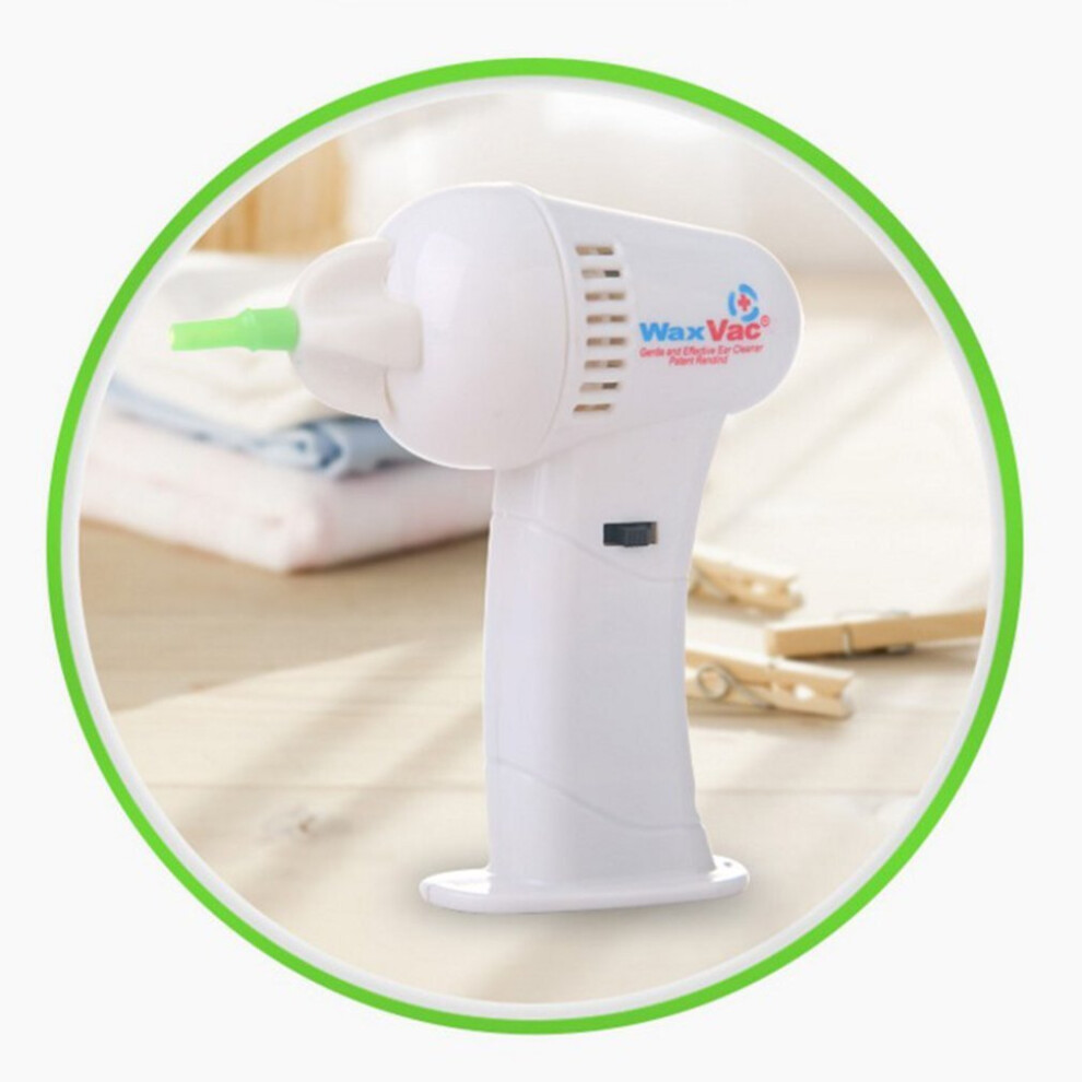 Guci Health Electric Ear Cleaner Wax Remover Pick Cordless Vacuum Painless Tool