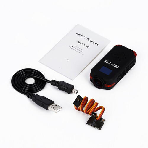 Hawkeye Firefly Q6 4K 120 Degree Angle 12M Pixel HD Action Camera Black 1