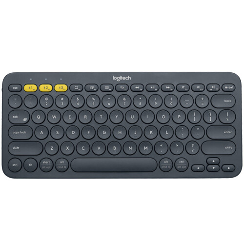 Logitech Original K380 Wireless Bluetooth Keyboard Multi Devices Ultra Mini Keybord(black)