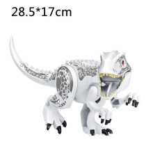 Jurassic Dinosaur World Series Building Blocks Triceratops Indominus Rex Big Figures|Blocks