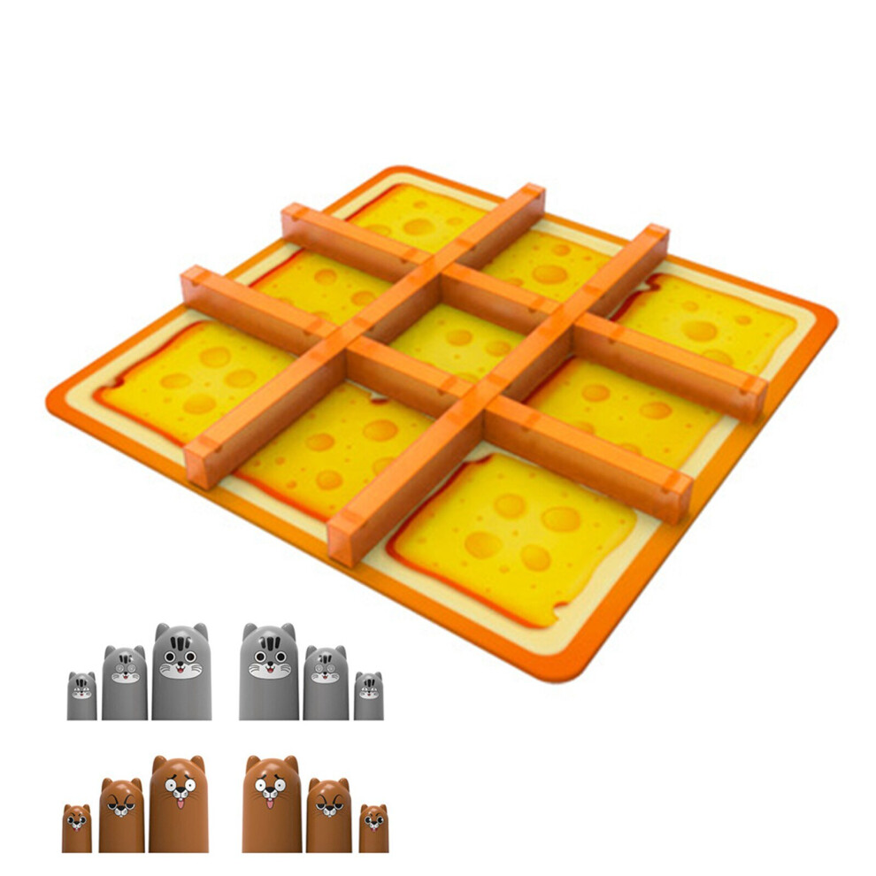 Cheese Board Game Portable Fun Educational Family Gathering Game Strategy Board Game|Strategy Games