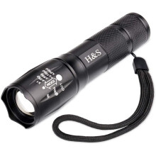 H&S LED Torch Super Bright CREE T6 Torch Zoomable Waterproof Flashlight Camping Light - XML