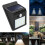 LED Solar Powered Wall Light Motion Sensor Outdoor Garden Security Lamp 10